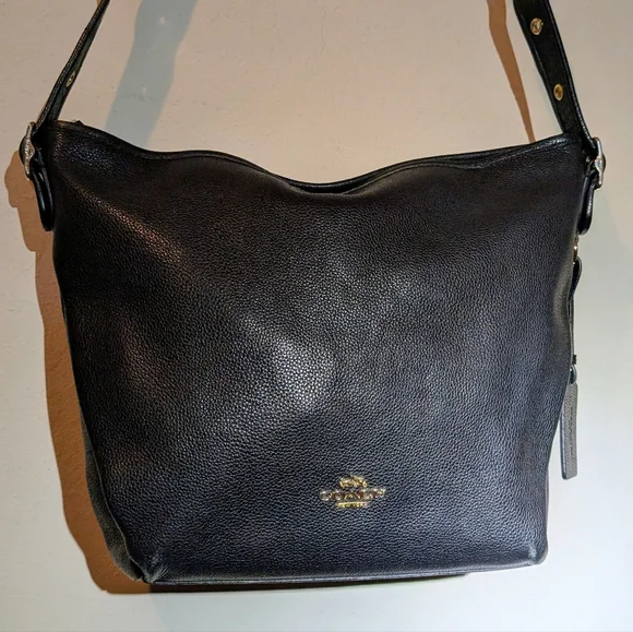 ****SOLD****Coach Val Duffle Leather Shoulder & Crossbody Bag Excellent Used! - Picture 3 of 10